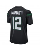 Joe Namath New York Jets Nike Retired Player Jersey - Black