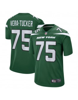 Alijah Vera-Tucker New York Jets Nike Game Player Jersey - Gotham Green