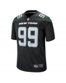 Mark Gastineau Nike New York Jets Game Jersey - Stealth Black