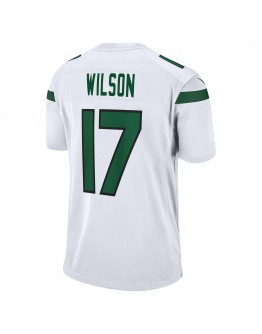 Garrett Wilson New York Jets Nike Game Player Jersey - White