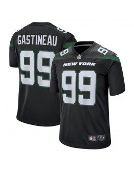 Mark Gastineau Nike New York Jets Game Jersey - Stealth Black