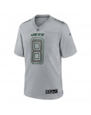 Aaron Rodgers New York Jets Nike Atmosphere Fashion Game Jersey - Heather Gray