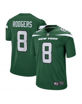 Aaron Rodgers New York Jets Nike Game Jersey - Gotham Green