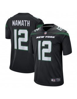 Joe Namath New York Jets Nike Retired Player Jersey - Black