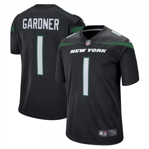 Ahmad Sauce Gardner New York Jets Nike Player Game Jersey - Black