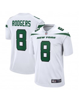 Aaron Rodgers New York Jets Nike Game Jersey - White