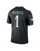 Jalen Hurts Philadelphia Eagles Nike Legend Jersey - Black