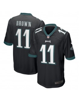 A.J. Brown Philadelphia Eagles Nike Game Jersey - Black