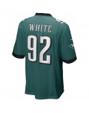 Reggie White Philadelphia Eagles Nike Game Retired Player Jersey - Midnight Green