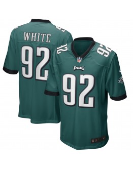 Reggie White Philadelphia Eagles Nike Game Retired Player Jersey - Midnight Green