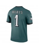 Jalen Hurts Philadelphia Eagles Nike Legend Jersey - Midnight Green