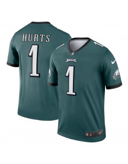 Jalen Hurts Philadelphia Eagles Nike Legend Jersey - Midnight Green