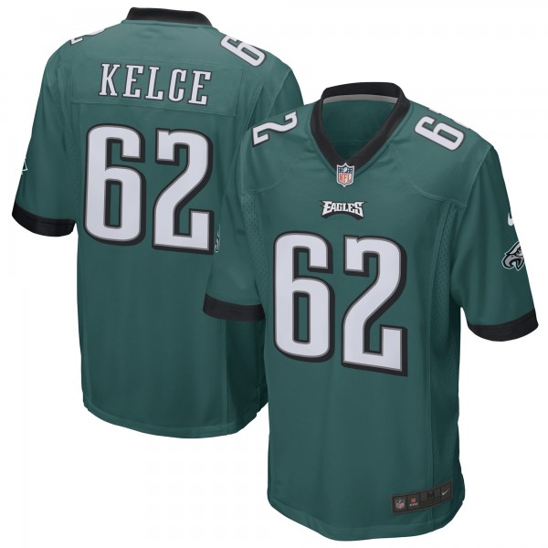 Jason Kelce Philadelphia Eagles Nike Game Jersey - Midnight Green