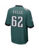 Jason Kelce Philadelphia Eagles Nike Game Jersey - Midnight Green