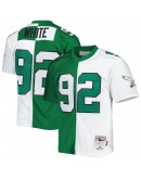 Reggie White Philadelphia Eagles Mitchell & Ness 1990 Split Legacy Replica Jersey - Kelly Green/White