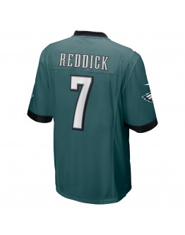 Haason Reddick Philadelphia Eagles Nike Super Bowl LVII Patch Game Jersey - Midnight Green