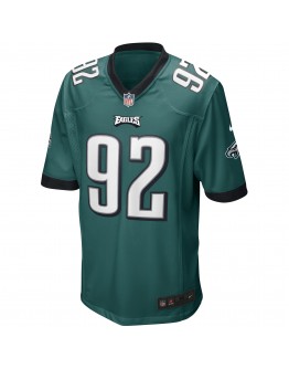 Reggie White Philadelphia Eagles Nike Game Retired Player Jersey - Midnight Green