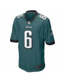 DeVonta Smith Philadelphia Eagles Nike Game Jersey - Midnight Green