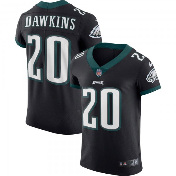 Brian Dawkins Philadelphia Eagles Nike Vapor Elite Retired Player Jersey - Black