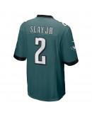 Darius Slay Jr. Philadelphia Eagles Nike Super Bowl LVII Patch Game Jersey - Midnight Green