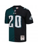 Brian Dawkins Philadelphia Eagles Mitchell & Ness 2004 Split Legacy Replica Jersey - Midnight Green/Black