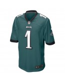 Jalen Hurts Philadelphia Eagles Nike Team Game Jersey - Midnight Green