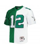 Randall Cunningham Philadelphia Eagles Mitchell & Ness 1990 Split Legacy Replica Jersey - Kelly Green/White