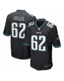 Jason Kelce Philadelphia Eagles Nike Game Jersey - Black