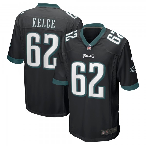 Jason Kelce Philadelphia Eagles Nike Game Jersey - Black