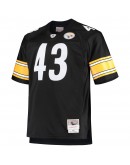 Troy Polamalu Pittsburgh Steelers Mitchell & Ness Big & Tall 2005 Retired Player Replica Jersey - Black