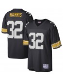 Franco Harris Pittsburgh Steelers Mitchell & Ness Legacy Replica Jersey - Black