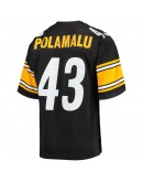 Troy Polamalu Pittsburgh Steelers Mitchell & Ness 2007 Authentic Retired Player Jersey - Black