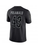 Troy Polamalu Pittsburgh Steelers Nike Retired Player RFLCTV Limited Jersey - Black