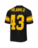 Troy Polamalu Pittsburgh Steelers Mitchell & Ness Alternate 2008 Legacy Replica Jersey - Black