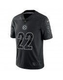 Najee Harris Pittsburgh Steelers Nike RFLCTV Limited Jersey - Black