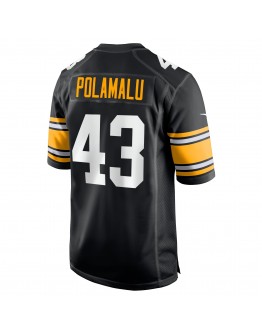 Troy Polamalu Pittsburgh Steelers Nike Retired Player Jersey - Black