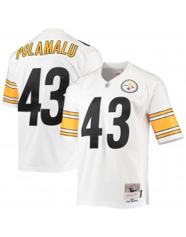 Troy Polamalu Pittsburgh Steelers Mitchell & Ness 2005 Legacy Replica Jersey - White