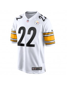 Najee Harris Pittsburgh Steelers Nike Game Jersey - White