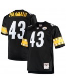 Troy Polamalu Pittsburgh Steelers Mitchell & Ness Big & Tall 2005 Retired Player Replica Jersey - Black