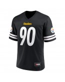 Men's T.J. Watt Black Pittsburgh Steelers Replica Player Jersey