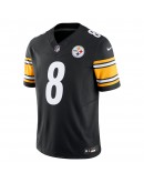 Kenny Pickett Pittsburgh Steelers Nike Vapor F.U.S.E. Limited Jersey - Black