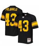 Troy Polamalu Pittsburgh Steelers Mitchell & Ness Alternate 2008 Legacy Replica Jersey - Black