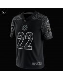 Najee Harris Pittsburgh Steelers Nike RFLCTV Limited Jersey - Black