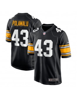 Troy Polamalu Pittsburgh Steelers Nike Retired Player Jersey - Black