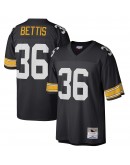 Jerome Bettis Pittsburgh Steelers Mitchell & Ness Big & Tall 1996 Retired Player Replica Jersey - Black