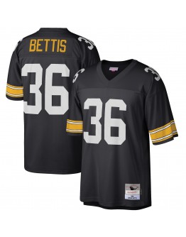 Jerome Bettis Pittsburgh Steelers Mitchell & Ness Big & Tall 1996 Retired Player Replica Jersey - Black