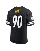 Men's T.J. Watt Black Pittsburgh Steelers Replica Player Jersey