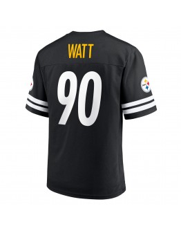 Men's T.J. Watt Black Pittsburgh Steelers Replica Player Jersey