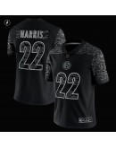 Najee Harris Pittsburgh Steelers Nike RFLCTV Limited Jersey - Black