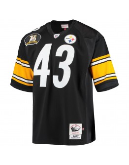 Troy Polamalu Pittsburgh Steelers Mitchell & Ness 2007 Authentic Retired Player Jersey - Black